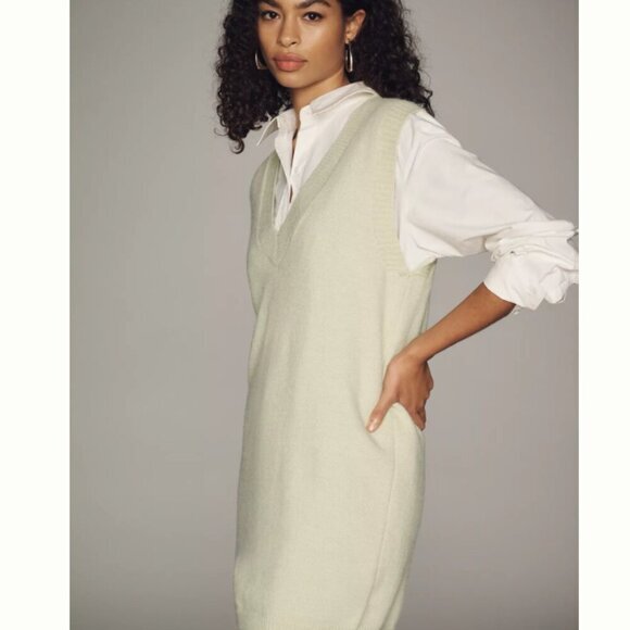 Sunday in Brooklyn Sweater Vest Mini Dress - S - NWT - Picture 4 of 5